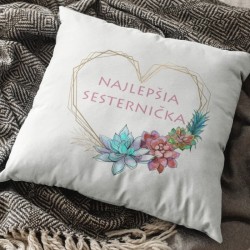 Vankúš Najlepšia sesternička