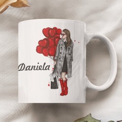 Hrnček Dievča s...