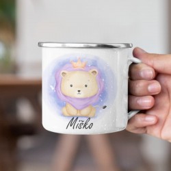 Plechový hrnček Levík s...