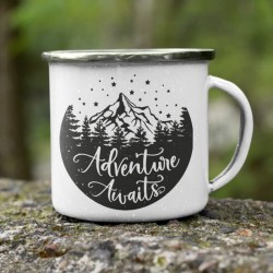 Plechový hrnček Adventure...