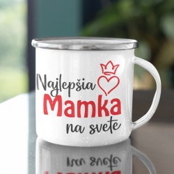 Plechový hrnček Najlepšia...