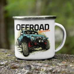 Plechový hrnček Offroad...