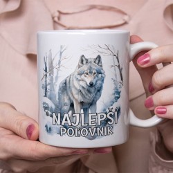 Hrnček Najlepší poľovník - Vlk