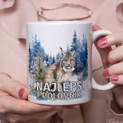 Hrnček Najlepší poľovník - Rys