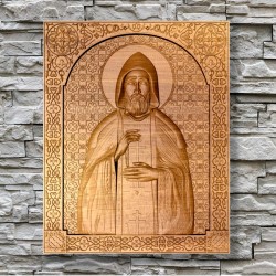 Drevený obraz - Sv. Oleg