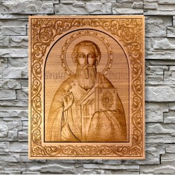 Drevený obraz - Sv. Gregor