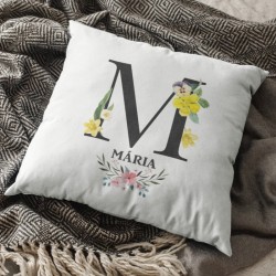 Vankúš s menom-písmeno s...